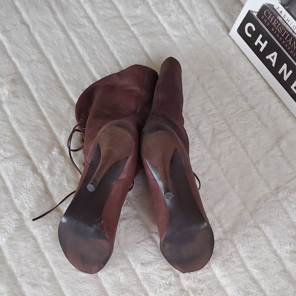 Guess Gwowenson Leather Boots - Picture 7 of 8